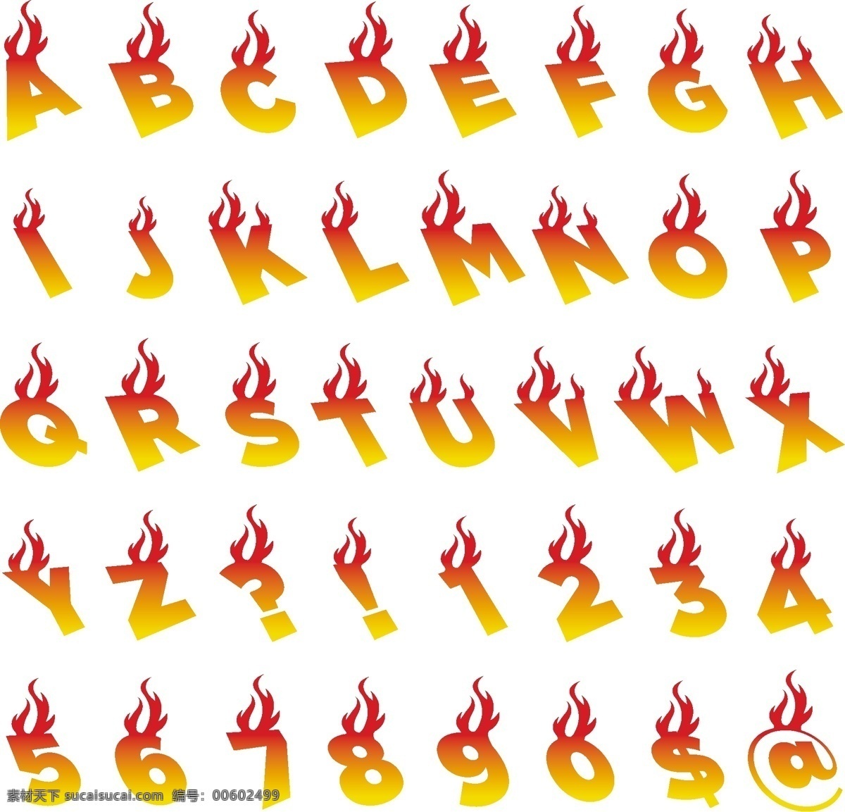 火焰字母 火焰 烈火 燃烧 字母设计 字母 英文字母 字母矢量素材 卡通字母 英文字体 拼音 可爱 符号 字母主题 矢量 图标 标志 标签