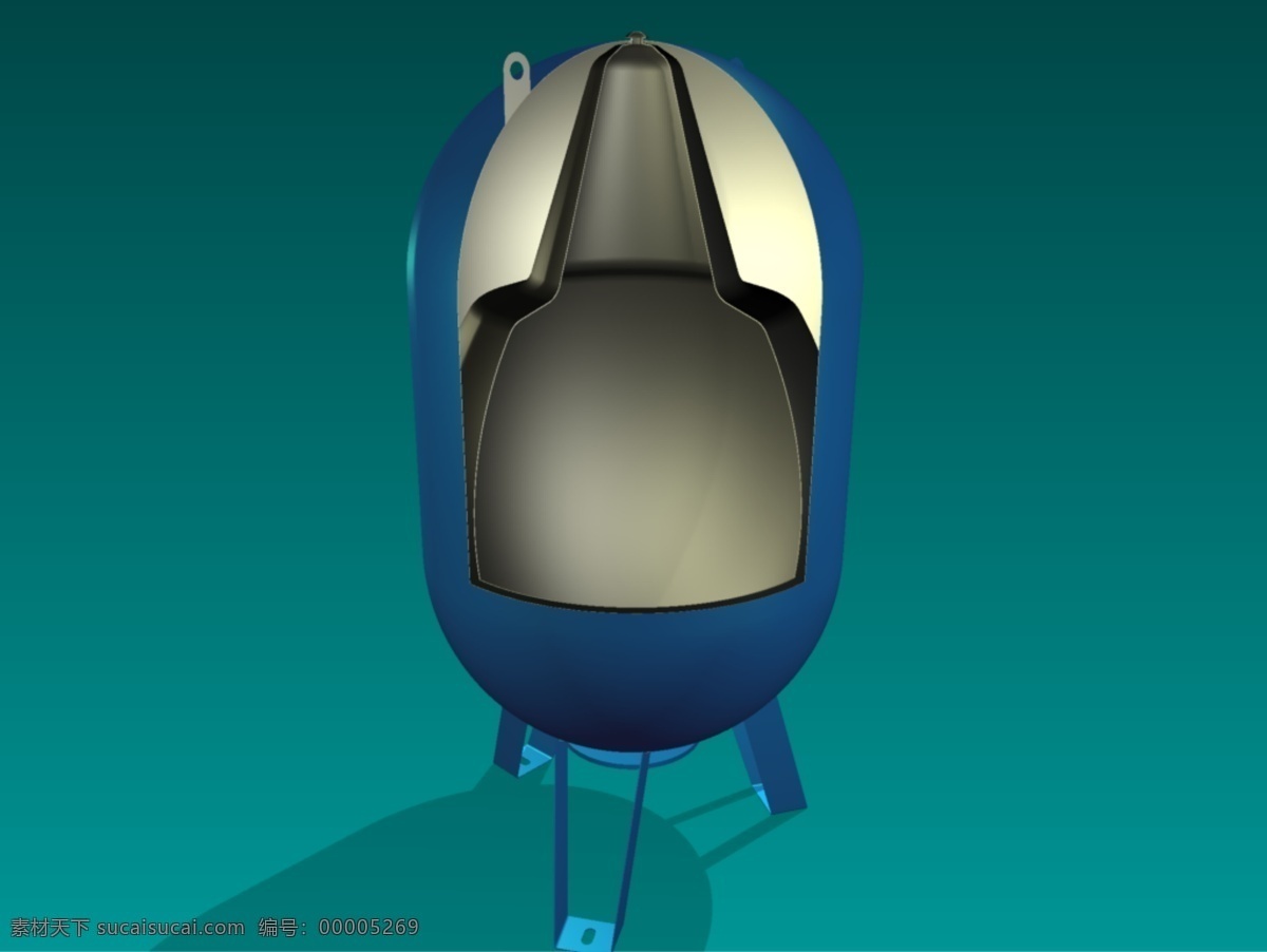 液压 蓄能器 2014 发明家 3d模型素材 建筑模型