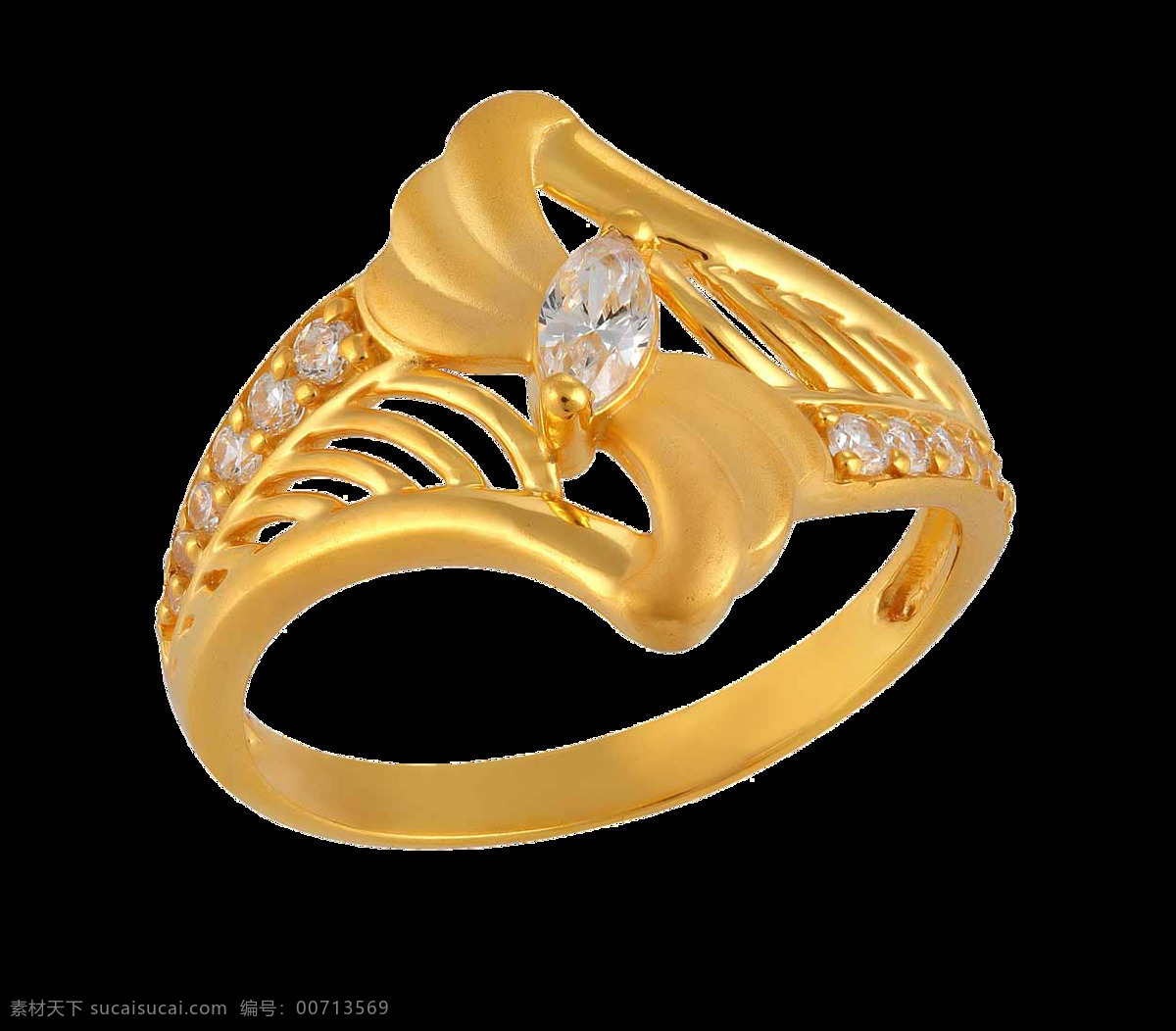 镂空 花纹 黄金 戒指 免 抠 透明 黄金女士戒指 黄金元素 黄金图片素材 黄金广告图片