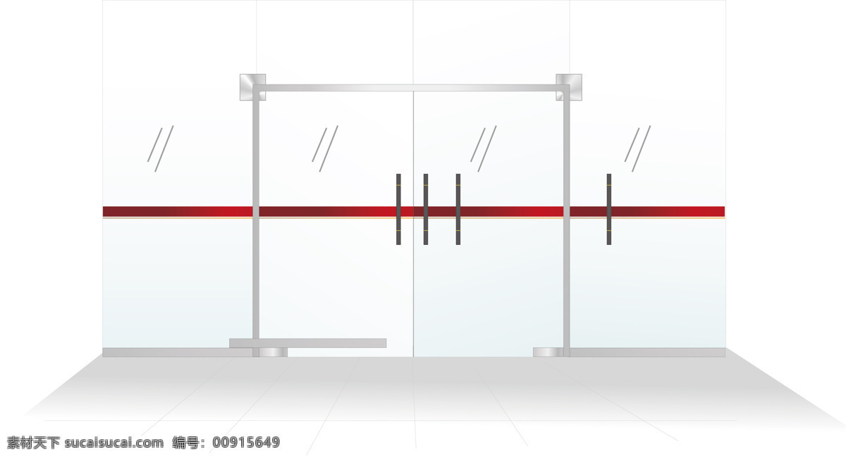 vi 展示 玻璃门 高像素 高分辨 300px 防撞贴 店面 店门 玻璃 透明 企业形象 企业玻璃门 玻璃门装饰 应用展示 环境设计 效果图