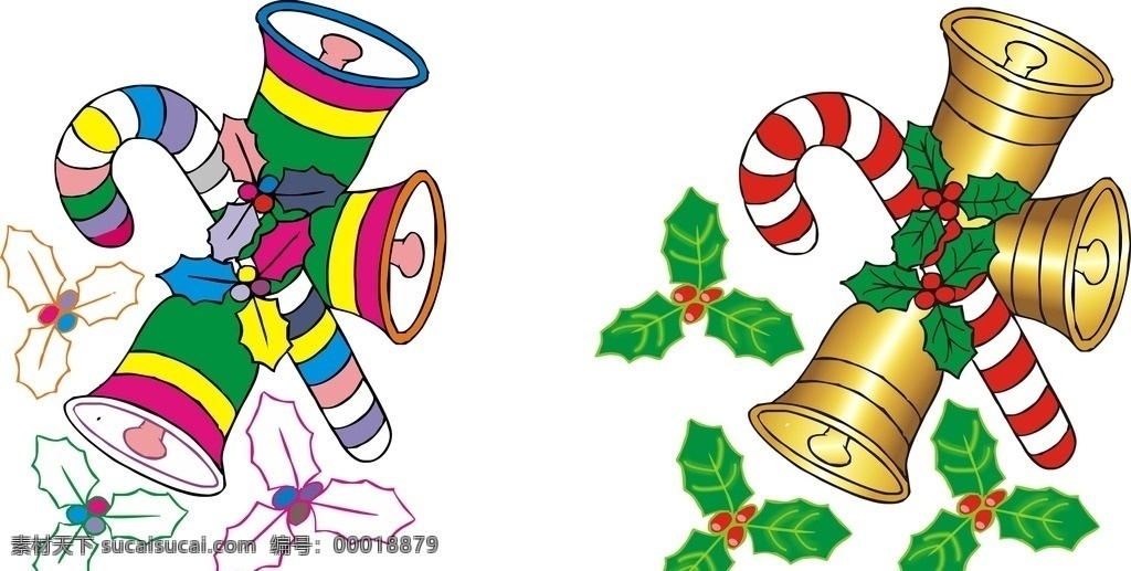 圣诞节铃铛 圣诞铃铛 小铃铛 圣诞素材 圣诞礼物 圣诞节礼物 卡通类 动漫动画