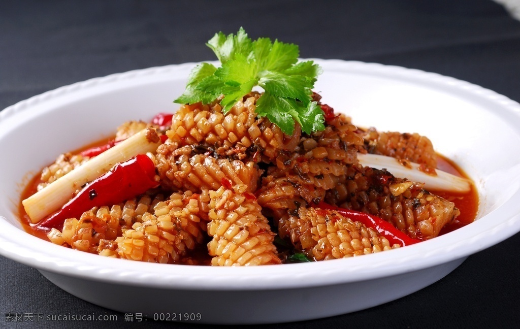 干烧鱿鱼卷 美食 传统美食 餐饮美食 高清菜谱用图