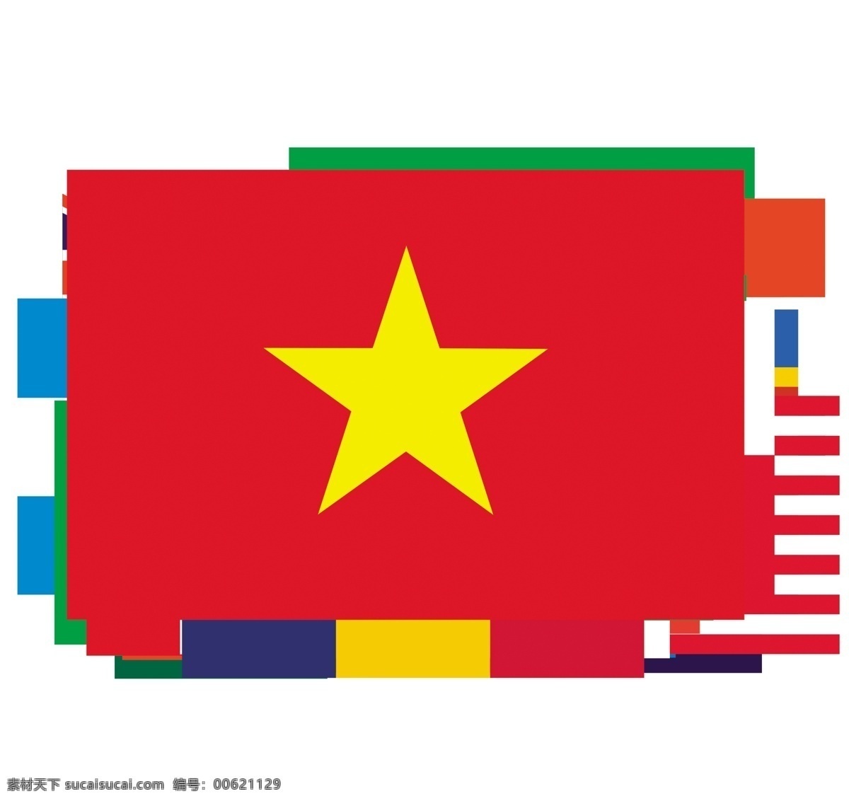 国旗 各国国旗 中国国旗 英国国旗 美国国旗 法国国旗 德国国旗 香港区旗 澳门区旗 韩国国旗 日本国旗 分层 源文件