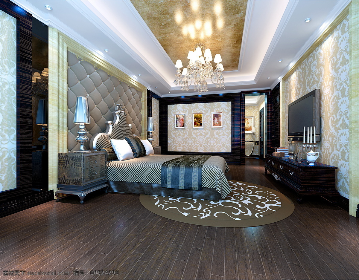 3d设计 3d作品 家居生活 室内模型 卧室 卧室素材 现代卧室 卧室模行 床模型 效果图 3d模型素材 室内场景模型