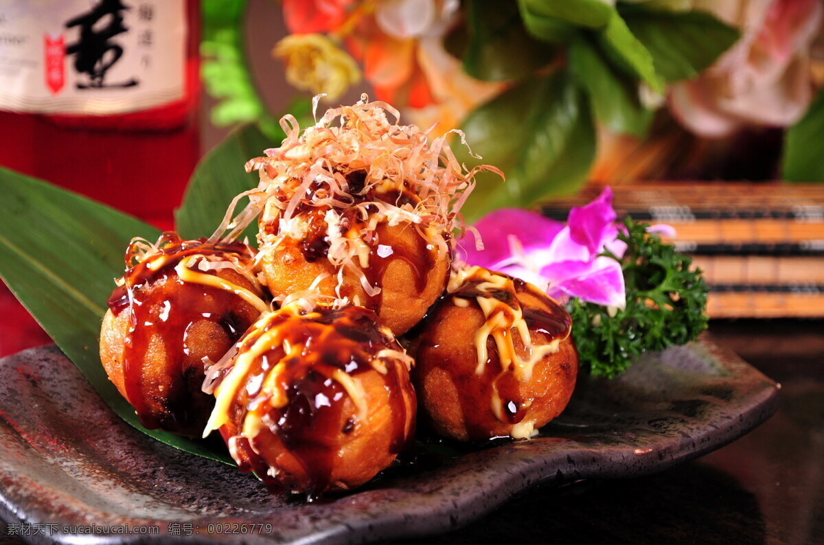 日式 美食 章鱼 小 丸子 章鱼小丸子 台式 大阪 传统美食 餐饮美食
