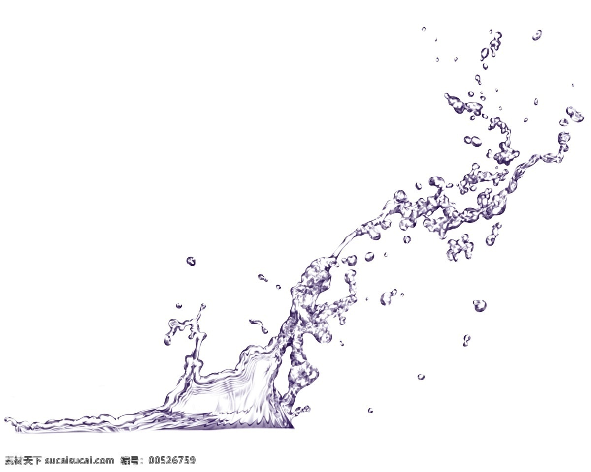 水花免费下载 水滴 水花 水珠 水 psd源文件