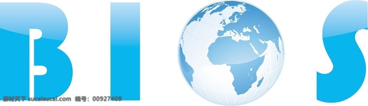 logo 玻璃 地球 现代科技 感 矢量 模板下载 bios eps文件