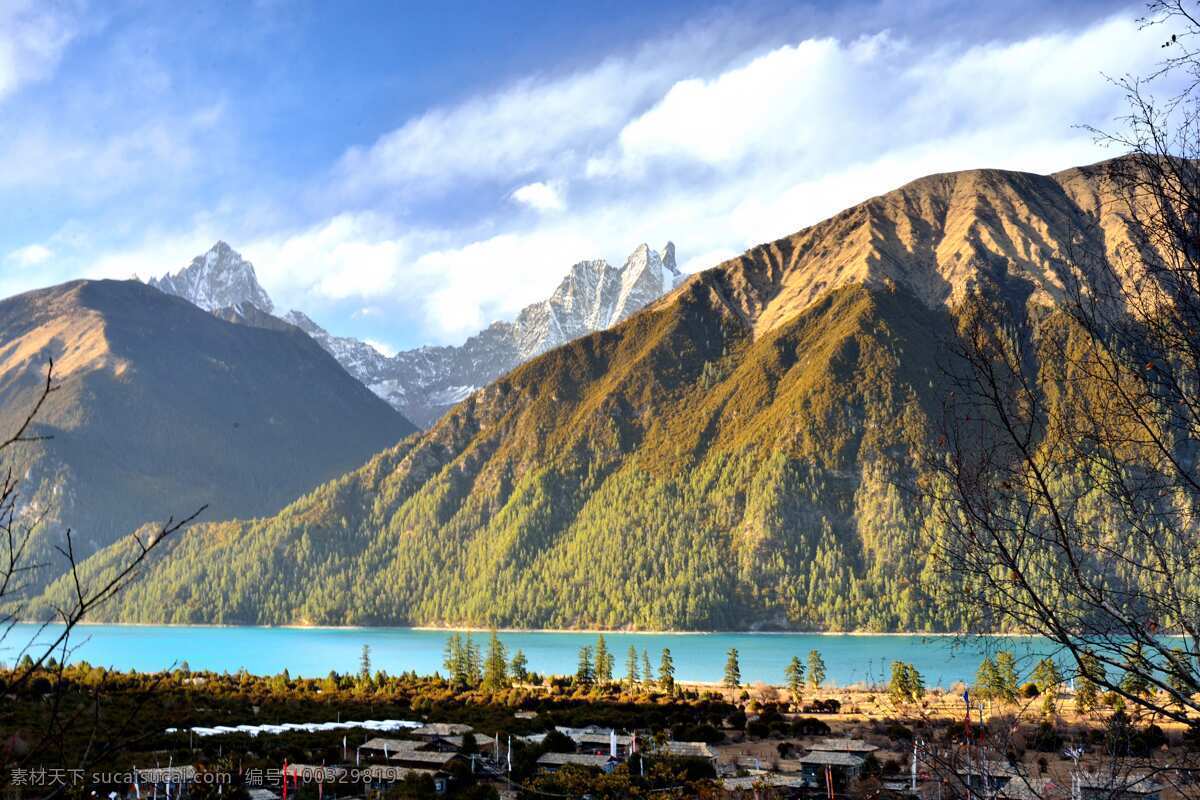 西藏 巴松 措 风景