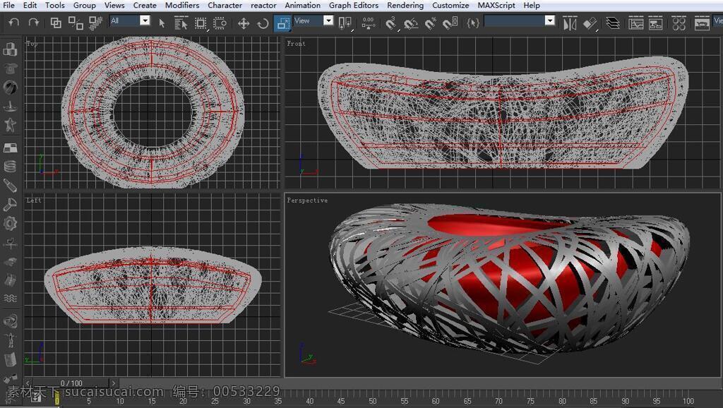 3d max 分层 鸟巢 设计图 源文件 北京 奥运 会场 模板下载 北京奥运会场 奥运会 场馆 3d鸟巢 北京鸟巢 3d模型素材 其他3d模型