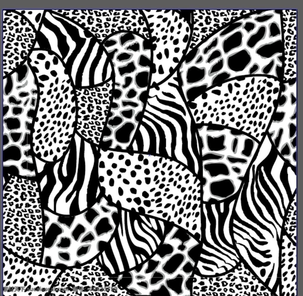 动物纹拼图 豹点 斑马 黑色豹纹 黑色豹点 动物纹 底纹边框 背景底纹