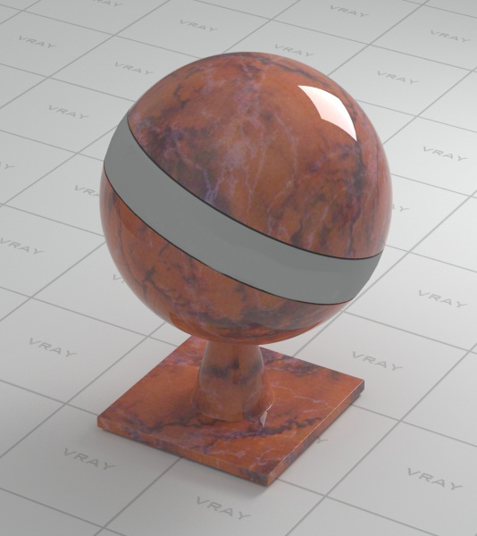 红色 大理石 材质 球 max9 光滑 有贴图 石料 抛光 材质球素材 3d模型素材 其他3d模型