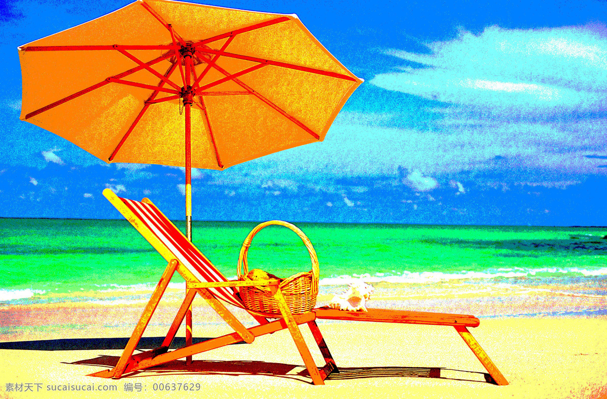 美丽 阳光 沙滩 风景 阳光沙滩 美丽海滩 大海 海面 沙滩风景 遮阳伞 椅子 生活人物 人物图片