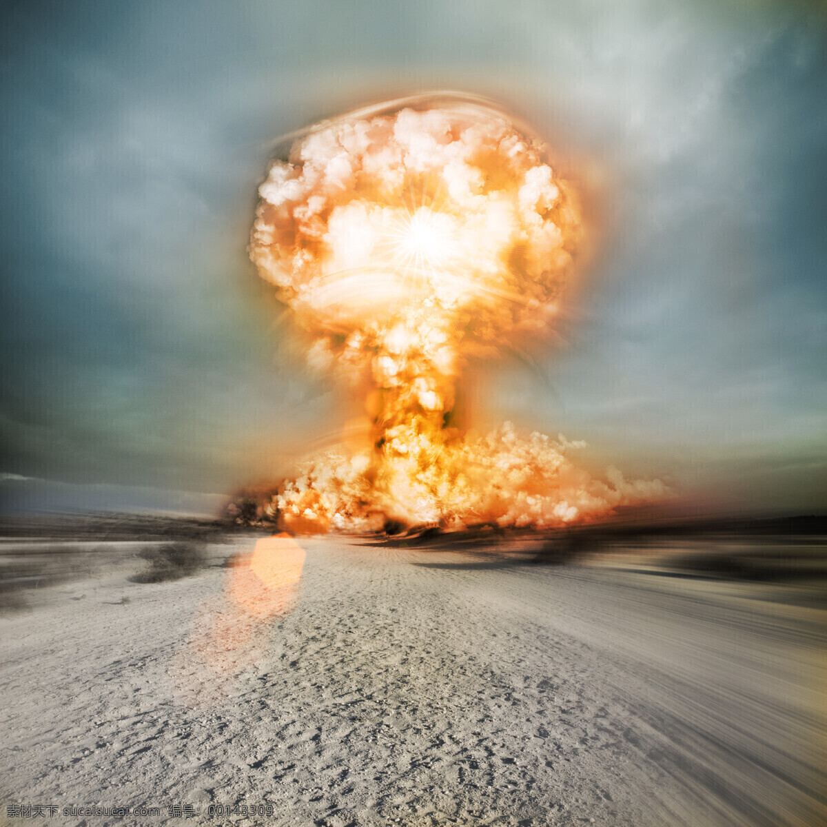 原子弹爆炸 炮弹 蘑菇云 核弹爆炸 核武器 冰水烈火 生活百科 灰色