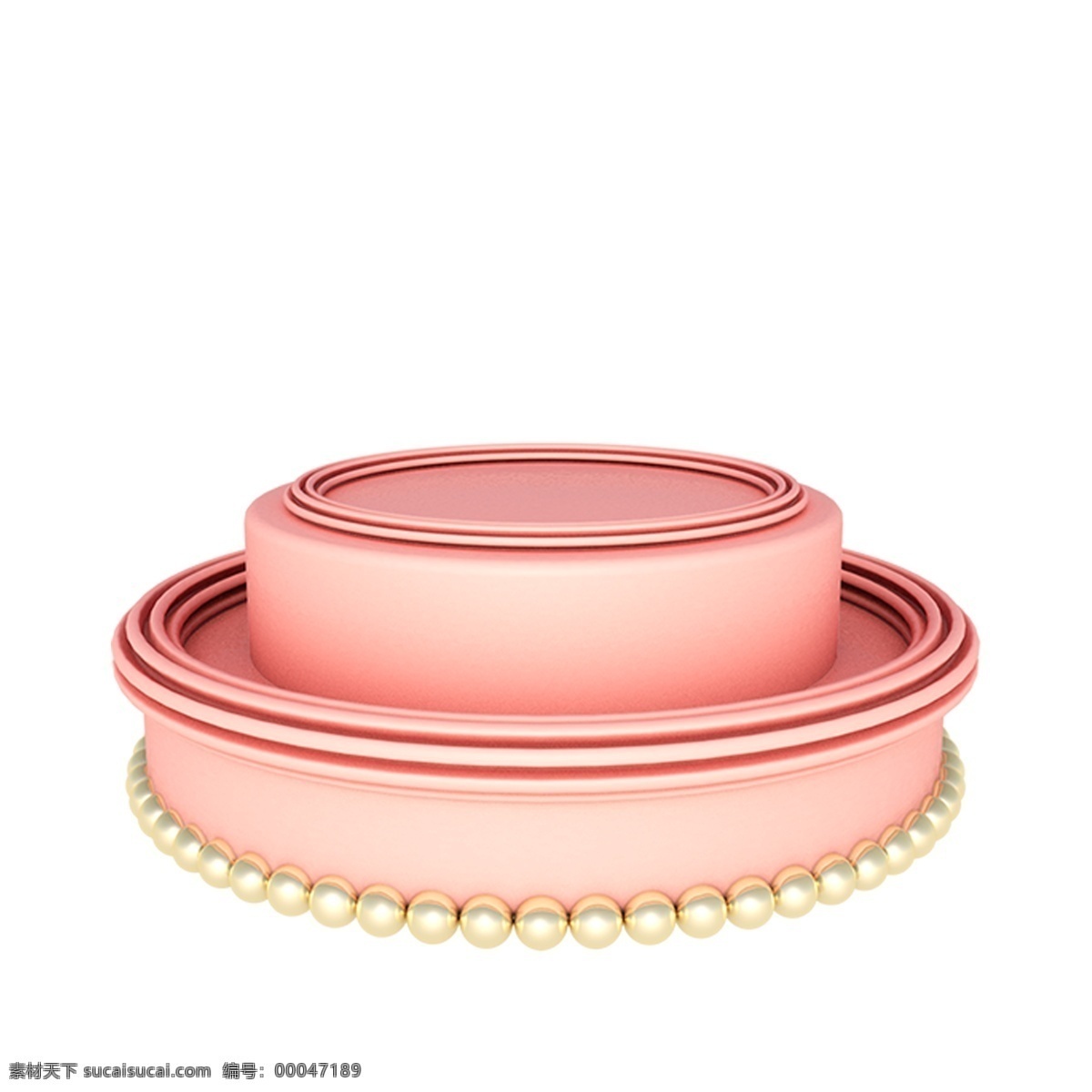 粉红色 珍珠 立体 圆柱 免 扣 图 珍珠装饰 免扣图 装饰 柱子 圆形 半圆