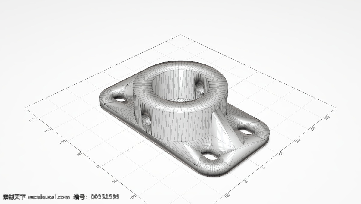 直升机 emax cf 电机 安装 3d模型素材 其他3d模型