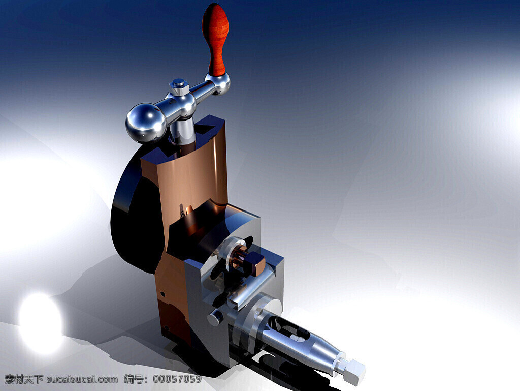 插齿 刀头 组件 工具 shapertoolhead 成型机 3d模型素材 电器模型