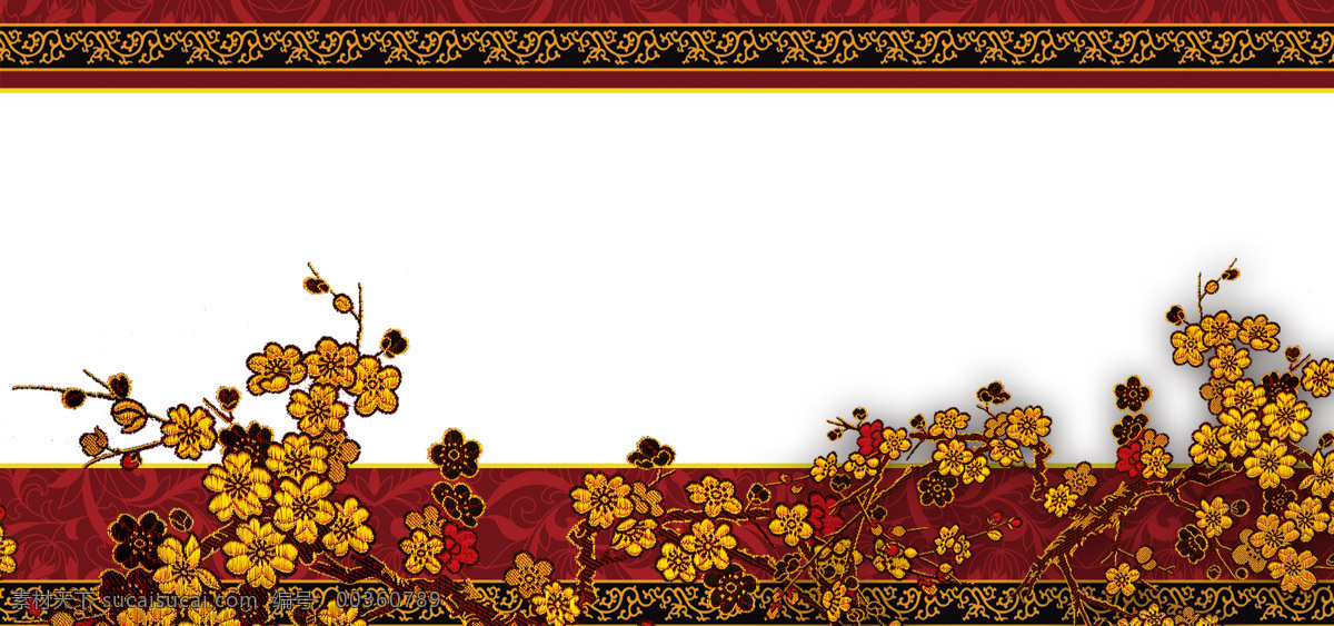 古式 围墙 黄色 菊花 banner 背景 花朵 建筑