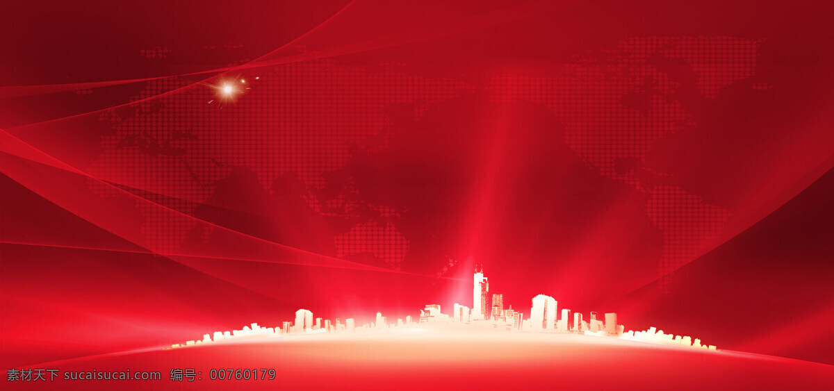 红色 科技 banner 背景 建筑 线条 大气 1920背景 淘宝全屏背景