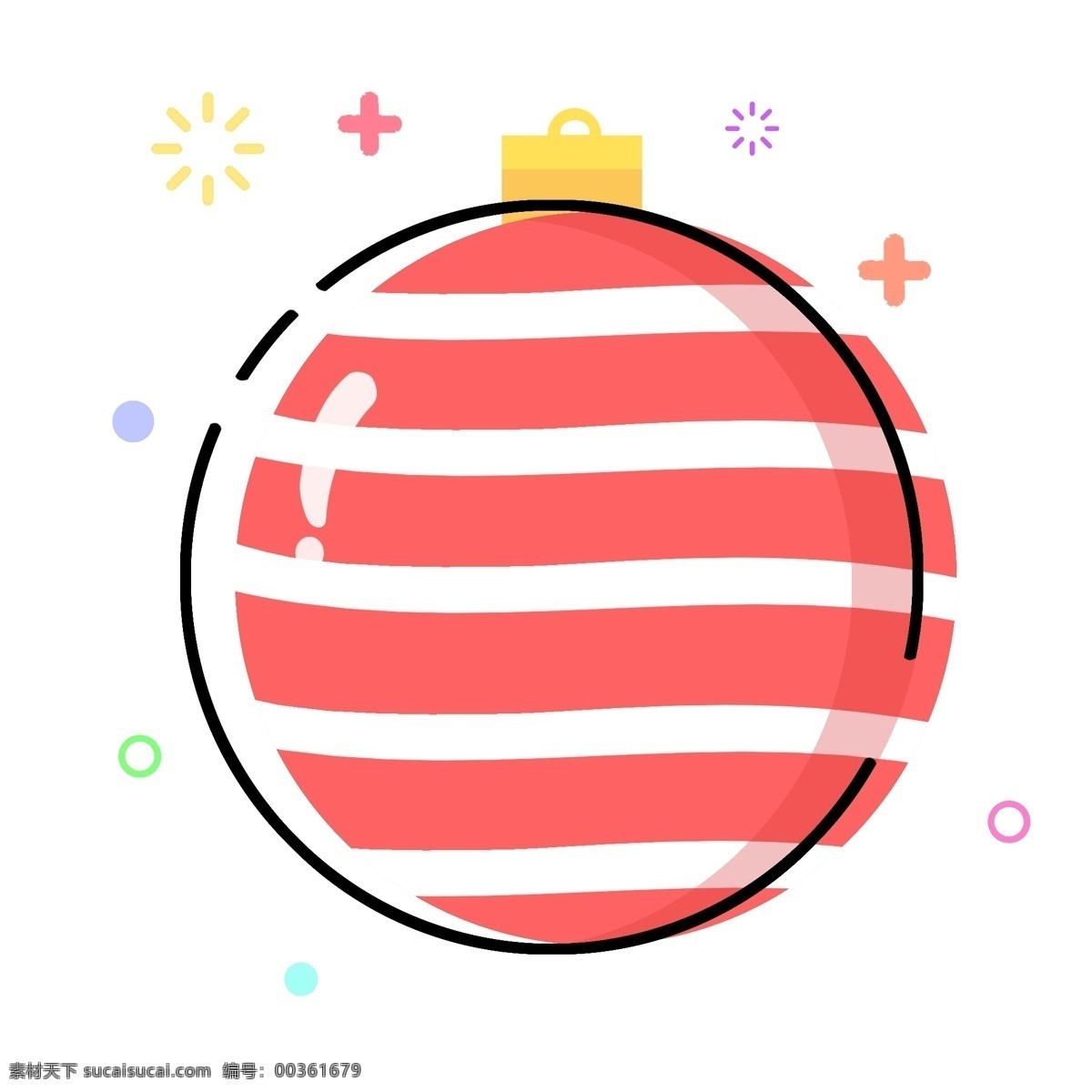 圣诞节 meb 可爱 极 简 扁平化 风格 圣诞 装饰 球 清新 极简 圣诞装饰球 mbe 彩球 挂