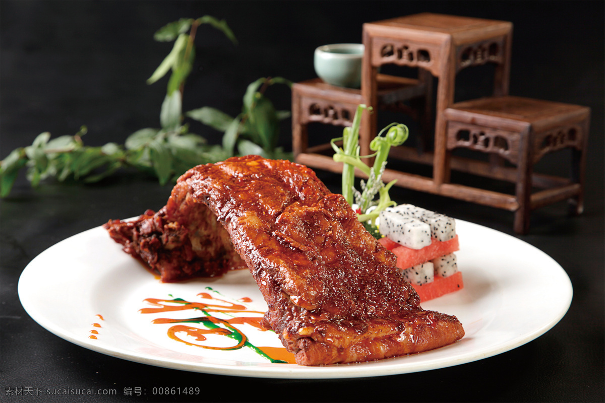 香茗 烤肉 排 香茗烤肉排 美食 传统美食 餐饮美食 高清菜谱用图