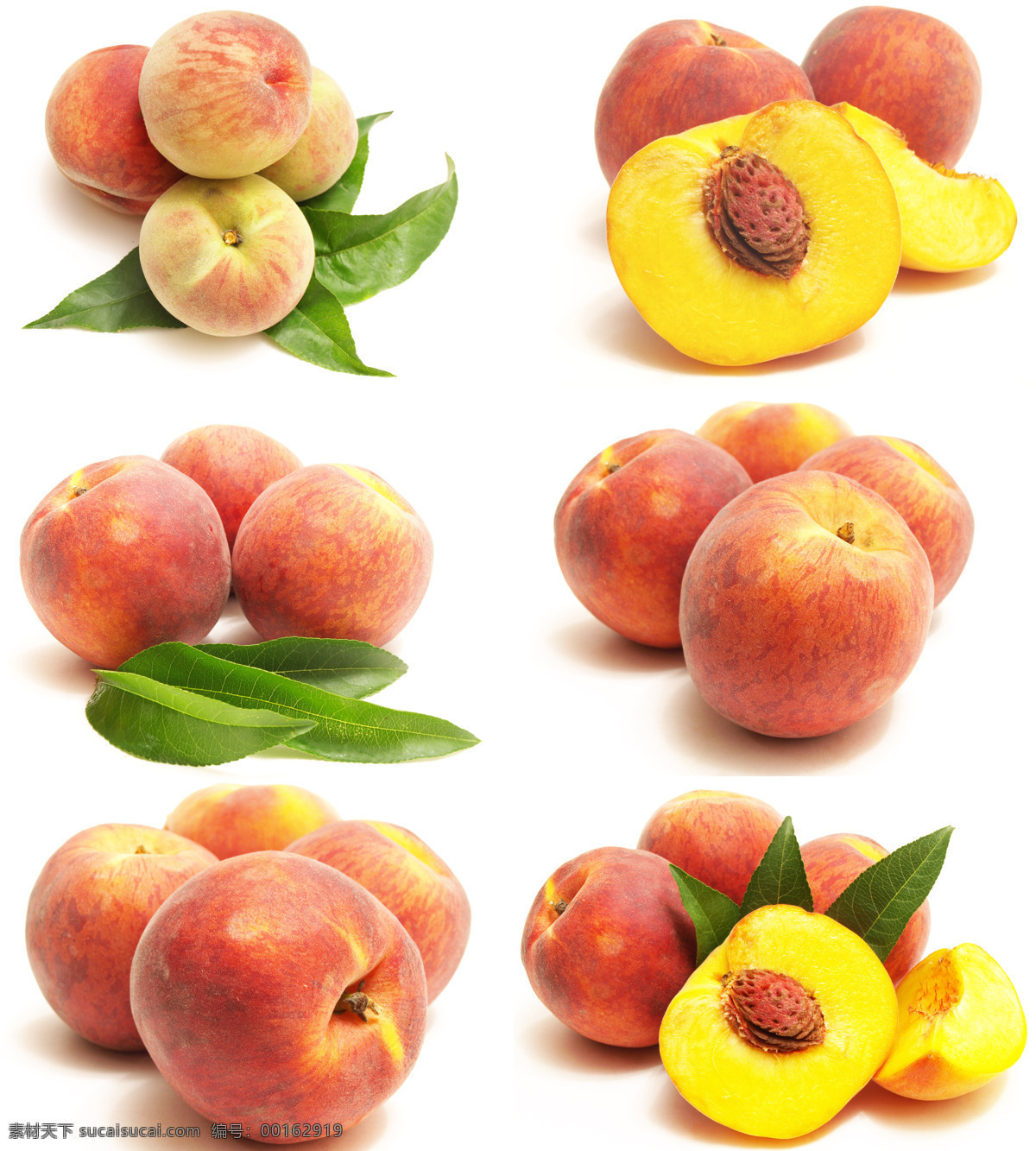 新鲜水果黄桃 蜜桃 新鲜 水果 水蜜桃 黄桃 生物世界