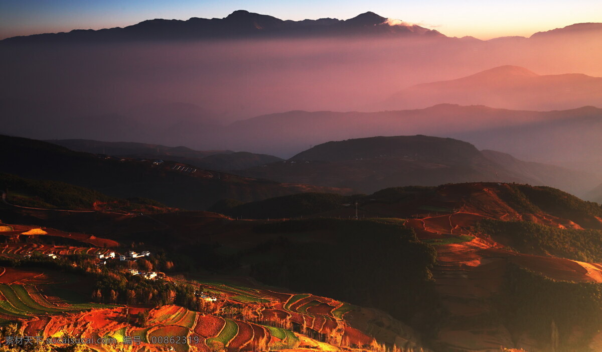 东川红土地风景素材图片下载-素材编号00862319-素材天下图库