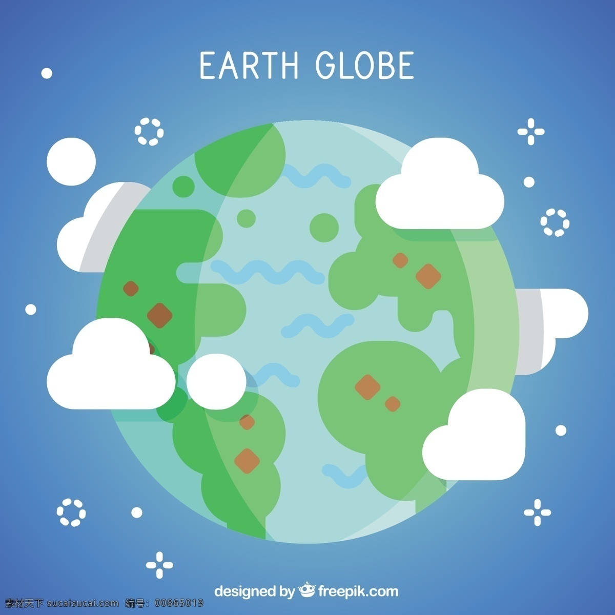 平面设计 中 地球 背景 地图 世界 世界地图 颜色 云彩 平坦 多彩的背景 行星 非洲 球体 欧洲 美国 世界地球仪 背景色 地球仪