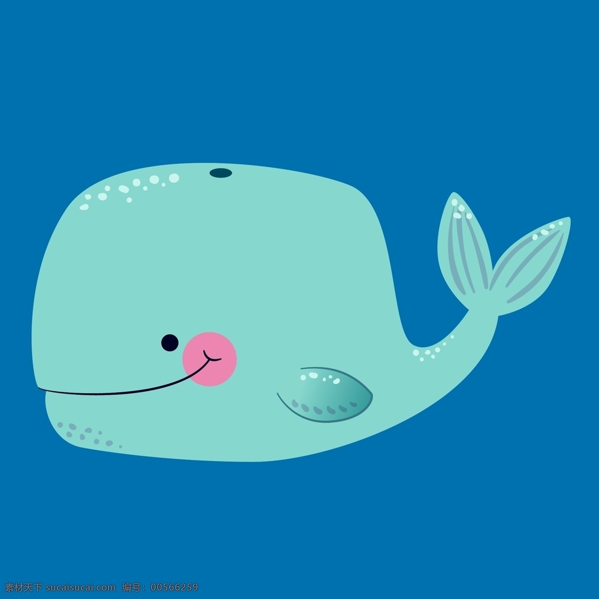 卡通鲸鱼素材图片下载-素材编号00566259-素材天下图库