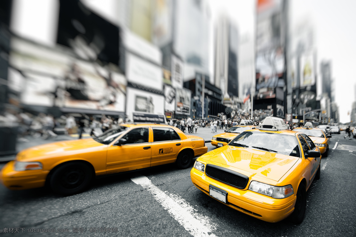黄色 出租车 的士 taxi 轿车 汽车 汽车图片 现代科技