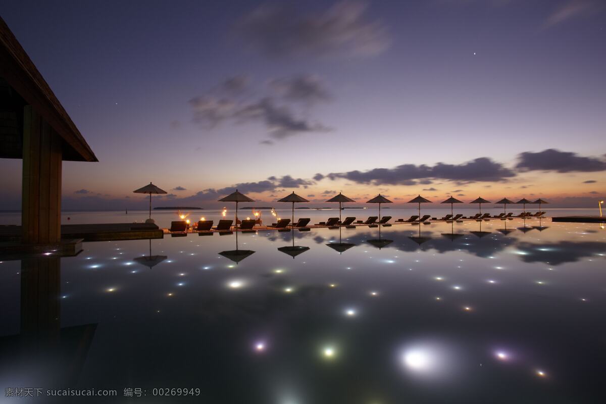 灯光 度假村 国外旅游 海边 海滩 建筑 景色 酒店 马尔代夫 夜景 游泳池 梦幻 唯美 美景 浪漫 热带 旅游胜地 躺椅 国外旅游摄影 旅游摄影 psd源文件