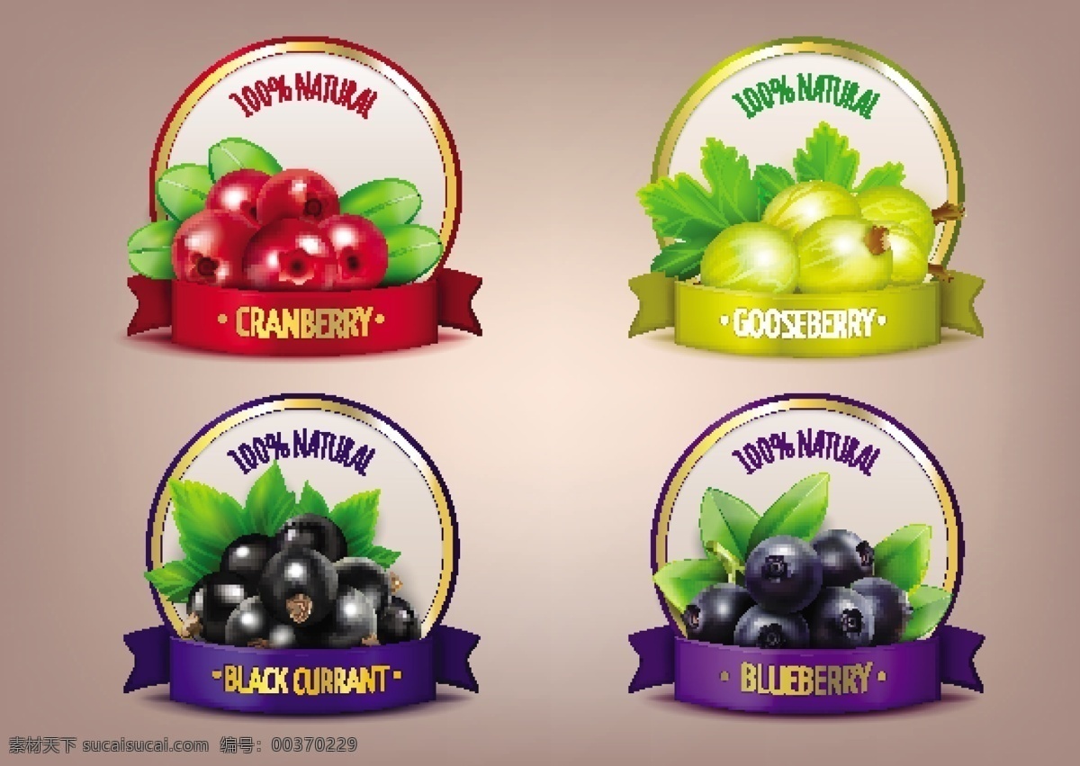 水果标签酸奶 水果 标签 酸奶 金色 色彩 新鲜 可口 高清 蓝莓 蔓越莓 树莓 提子 标志图标 其他图标