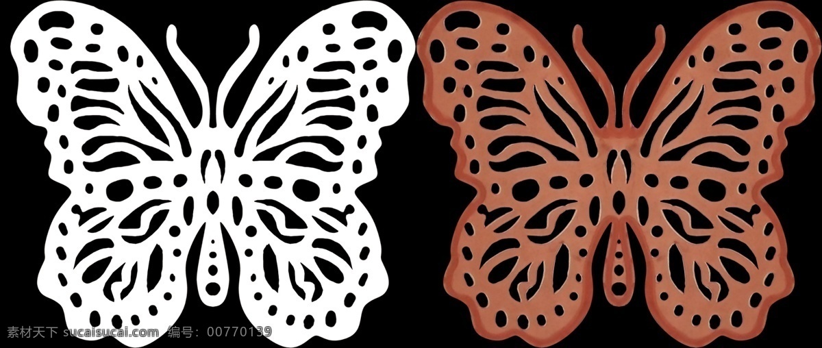 蝴蝶 简笔画 动物 蝴 碟 数码印花花型 文化艺术