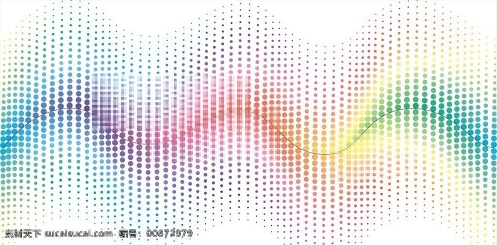 七彩螺旋 彩色 彩色螺旋 简单彩色 素材的 20年 底纹边框 其他素材