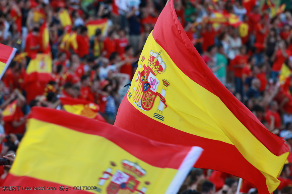 西班牙 国旗 旗子 国旗图片 生活百科