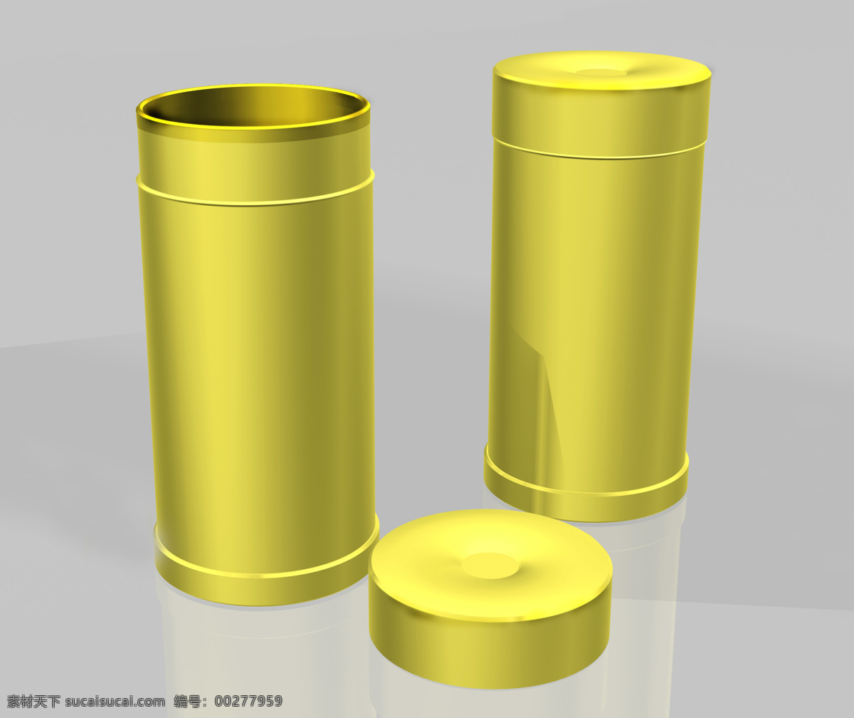 金属茶叶罐 锌合金材质 茶叶罐 3d设计