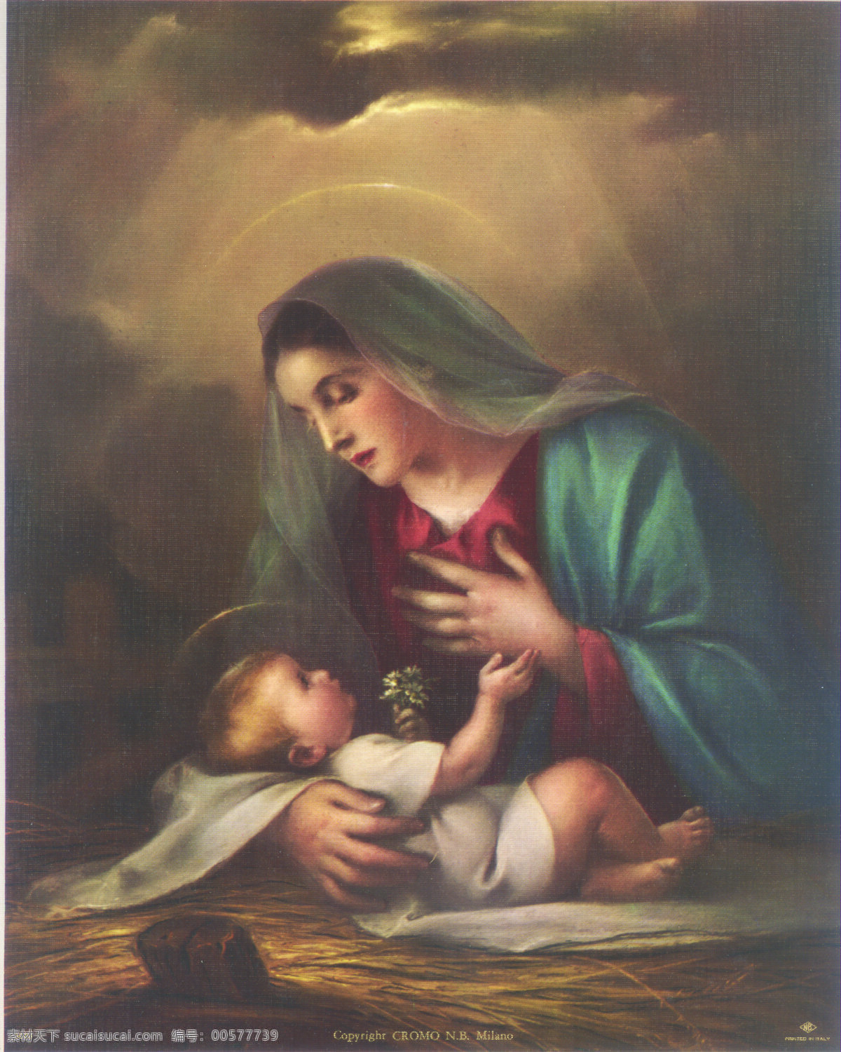 圣母子 布格罗油画 绘画书法 设计图库 文化艺术 婴儿 拉斐尔 圣母玛利亚 安 德利亚 苏拉 里 家居装饰素材