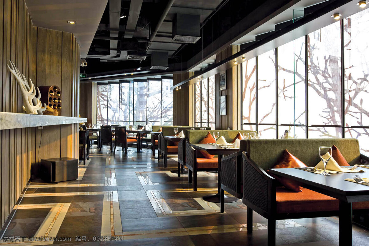 餐馆 宾馆 环境设计 室内设计 桌椅 餐馆设计素材 餐馆模板下载 家居装饰素材