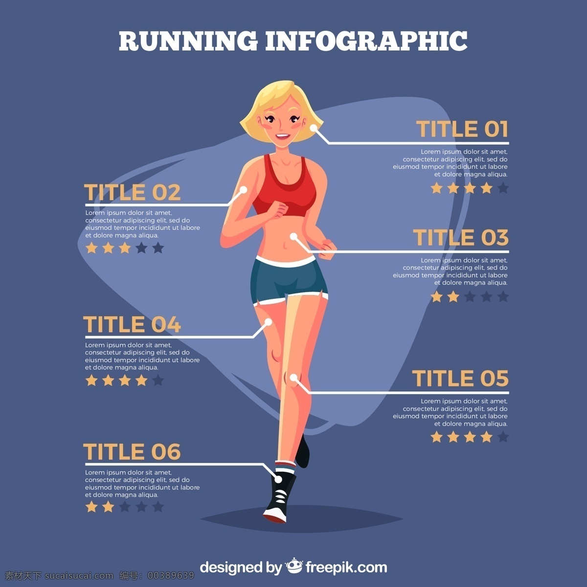 创意 跑步 健身 女子 信息 图 矢量图 信息图 运动 动漫动画 动漫人物