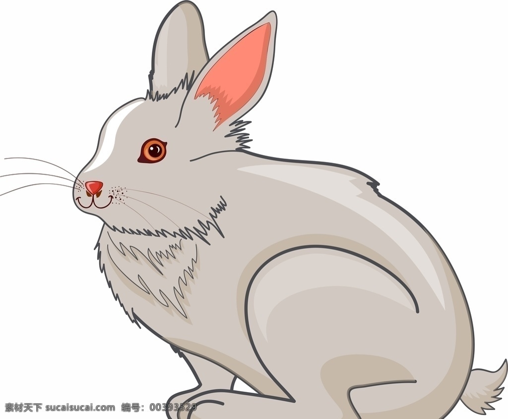 卡通兔子图片 卡通兔子 矢量兔子 红眼兔子 兔子 卡通 矢量 卡通元素 矢量元素 兔子元素 兔子素材 兔子矢量 兔子卡通 矢量素材动物