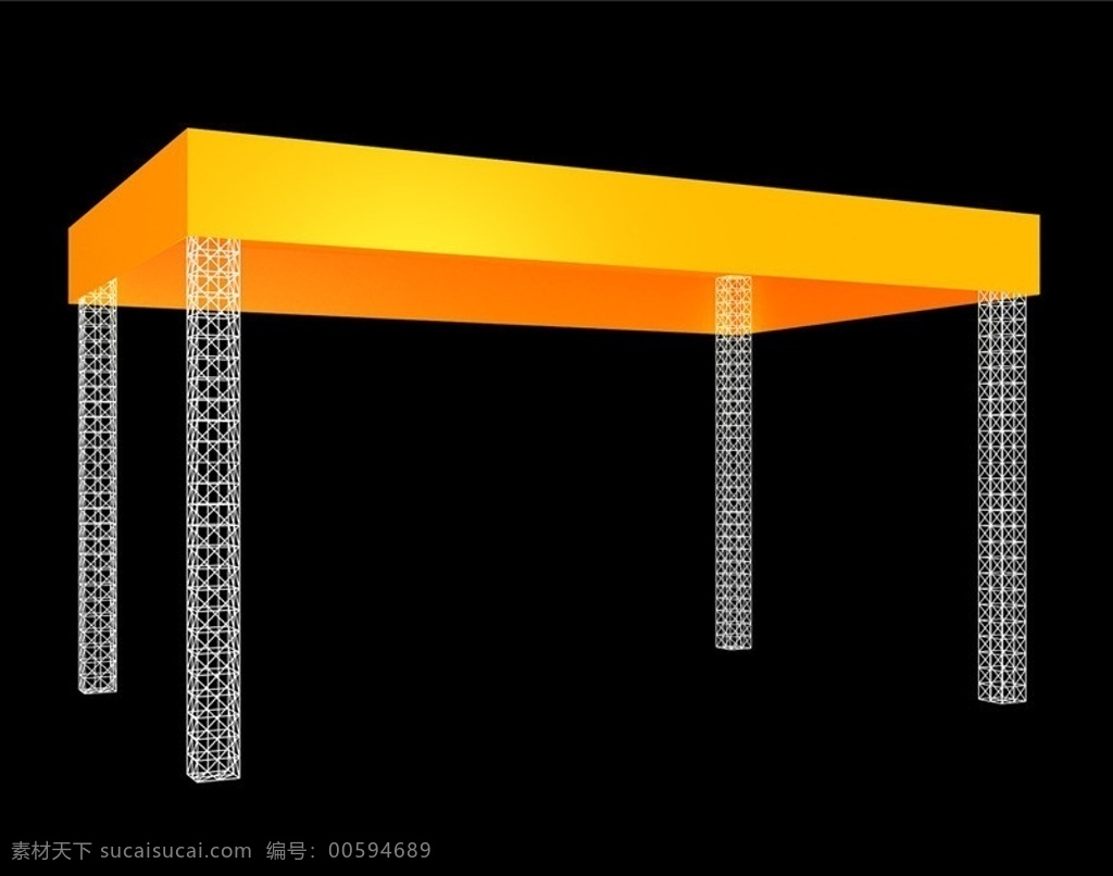 桁架 3d 模型 搭建 结构图 帐篷 户外帐篷 展示模型 truss 架 体 舞台架 架子 3d设计模型 源文件 max