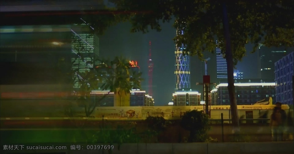 城市 夜景 城市夜景 灯光 快速车流 灯光夜景 多媒体 实拍视频 城市风光 mp4