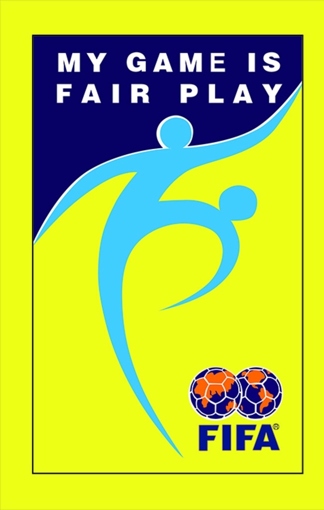 公平竞赛旗 fifa 足球 世界杯 公平 竞赛 公平竞赛 公共标识标志 标志图标