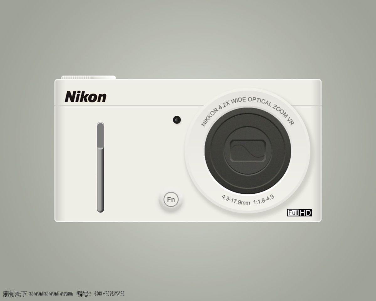尼康相机设计 相机 nikon 尼康相机 灰色