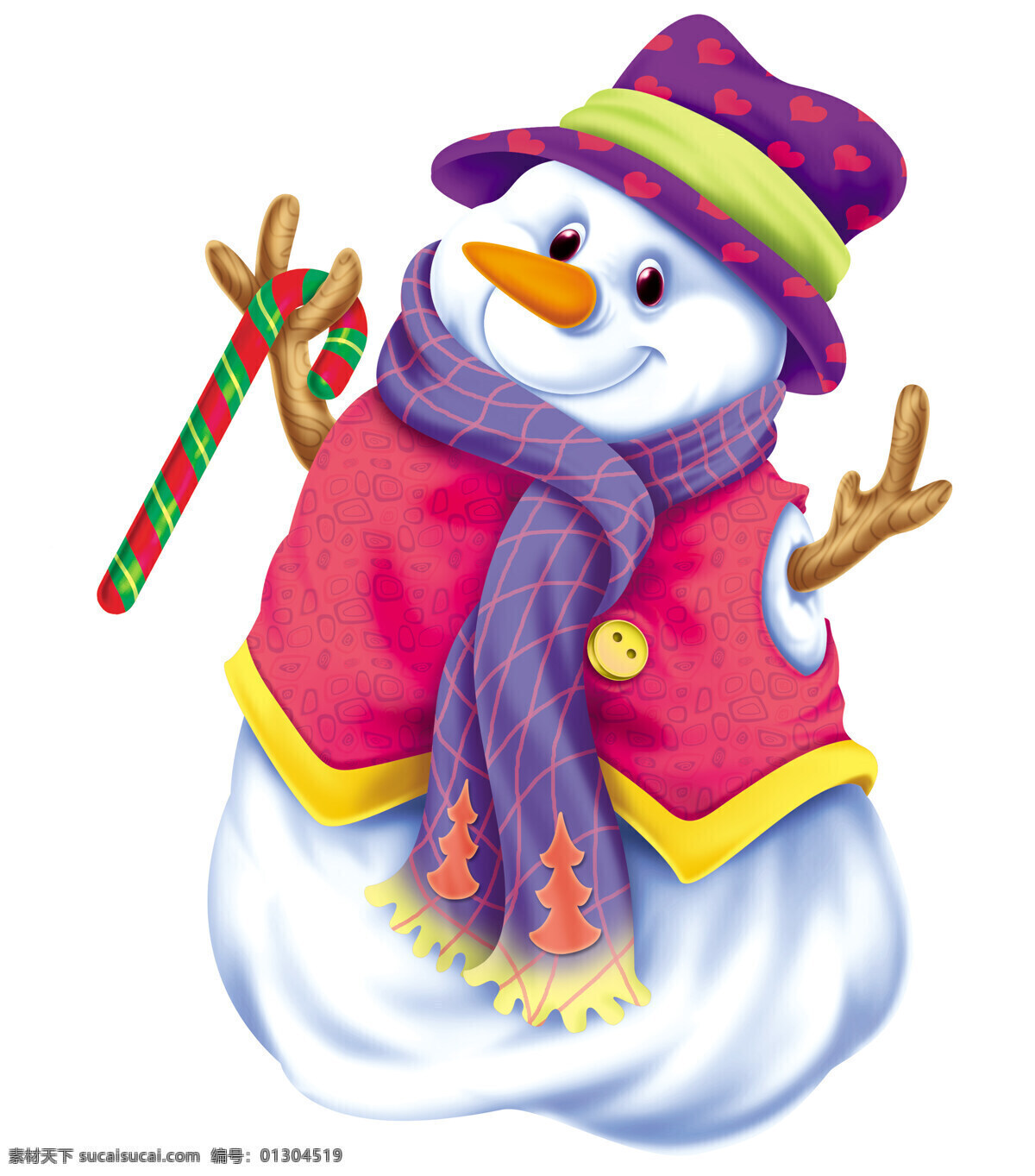 紫色 雪人 欢喜雪人 紫色雪帽 来了冬天 卡通 动漫 可爱