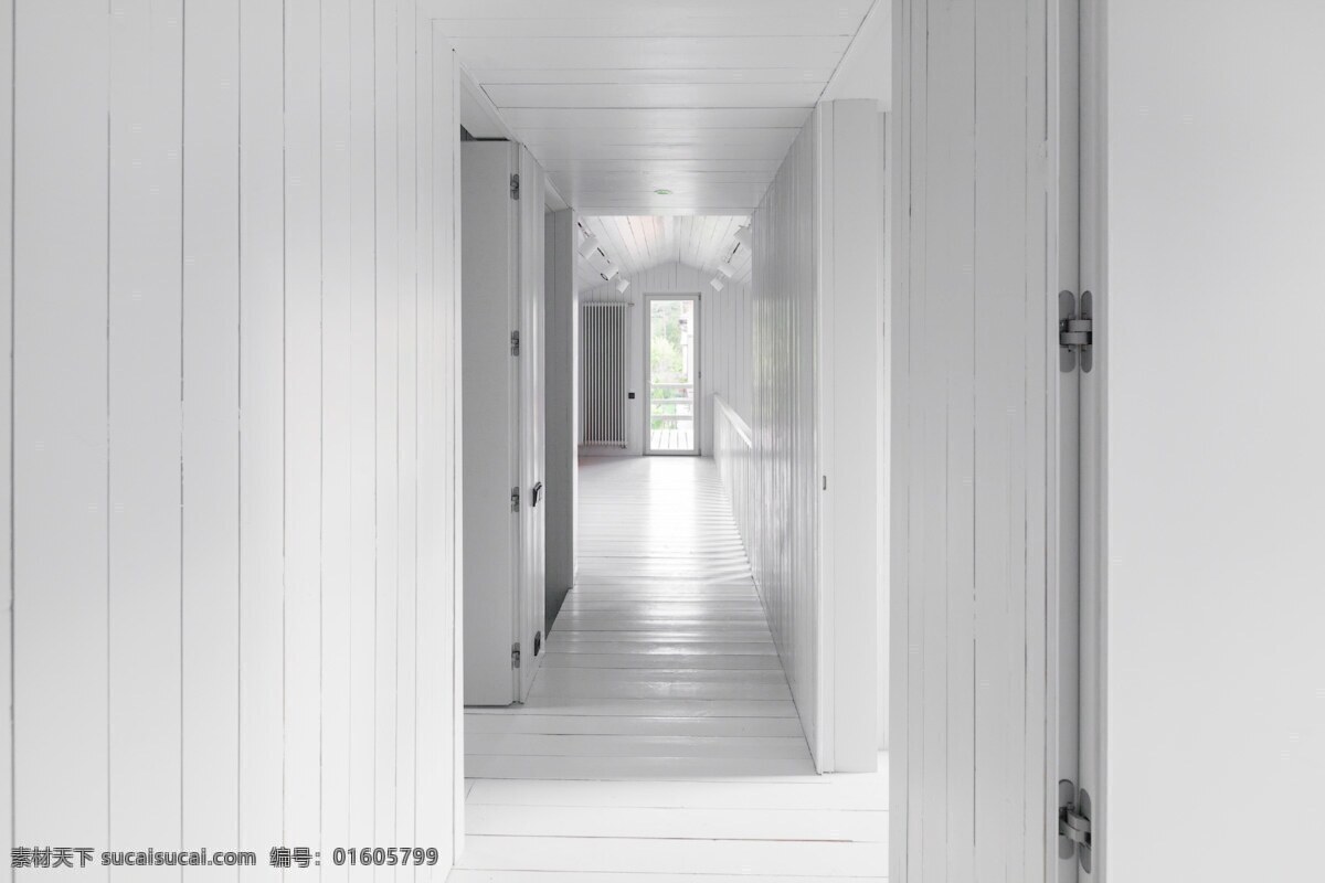 现代 时尚 客厅 走廊 木板 白色 背景 墙 室内装修 图 客厅装修 白色地板 白色背景墙 纯色系