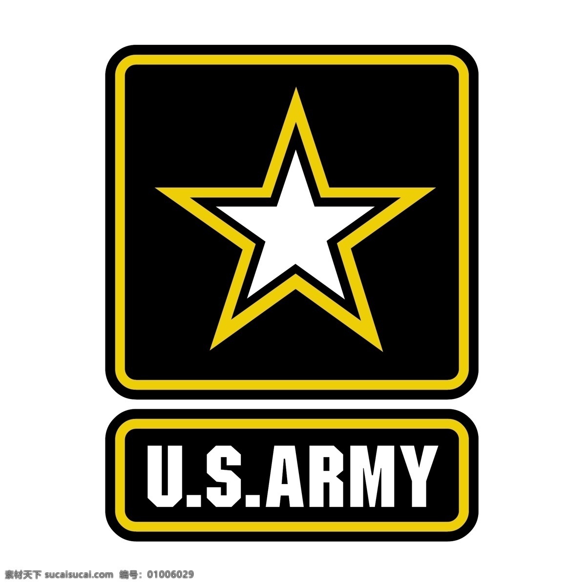 我们 军队 免费 美国 陆军 标志 标识 psd源文件 logo设计