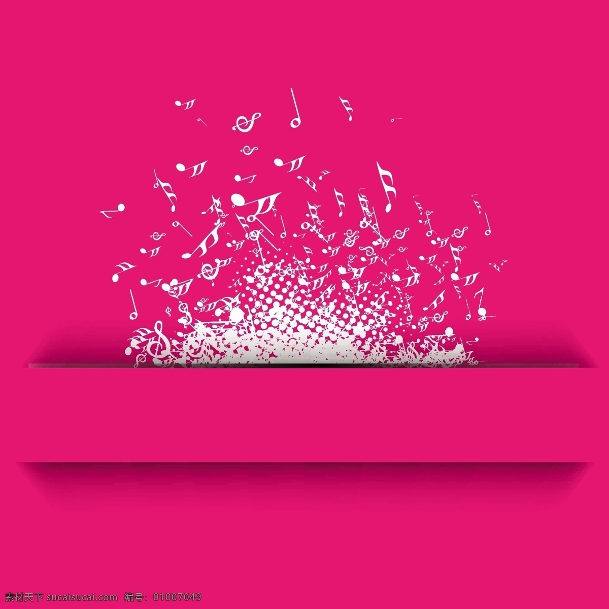 白色 音符 背景 矢量 模板下载 音乐 粉色 符号 底纹背景 影音娱乐 生活百科 矢量素材