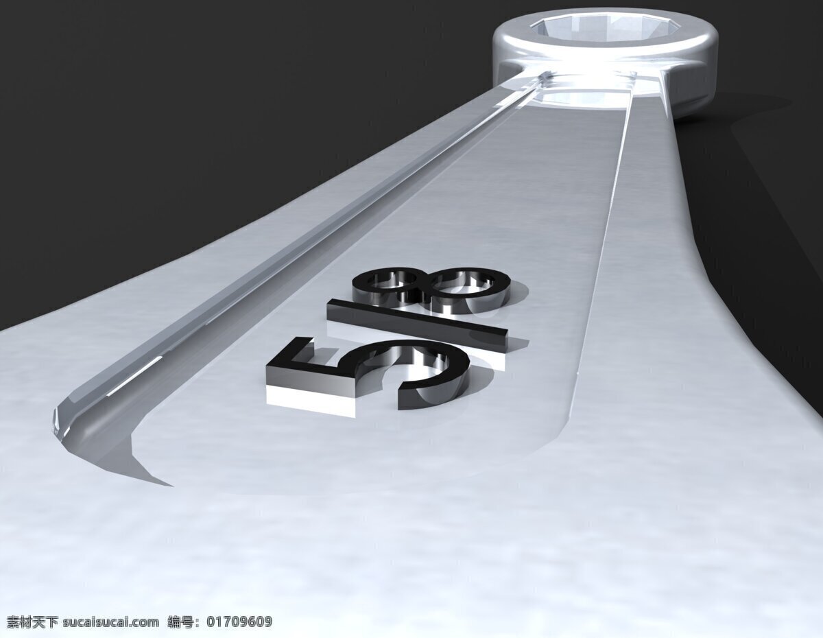 第八扳手 5免费下载 工具 3d模型素材 电器模型