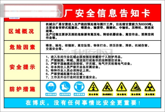 安全 必须戴安全帽 当心触电 当心滑跌 当心机械伤人 机械 警告标识 警告标志 警示 警示标识 信息 告知 卡 告知卡 博庆标志 博庆 必须穿防护鞋 必须戴耳塞 当心吊物 当心辐射 警示牌 警示标志 矢量图