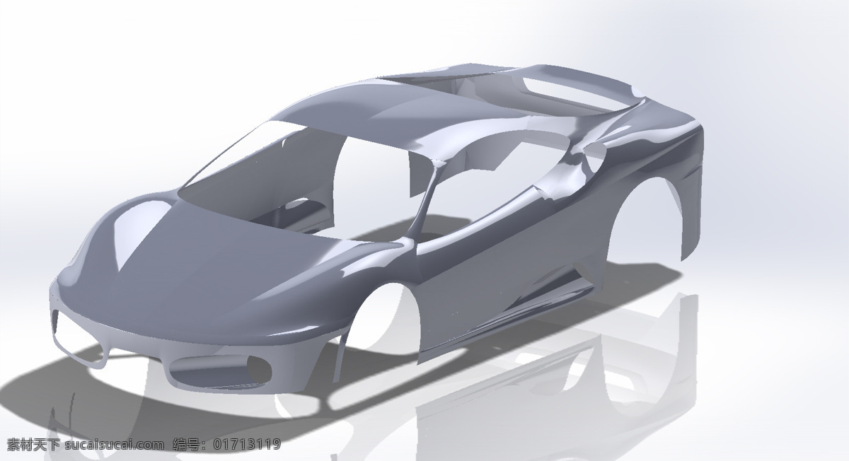 法拉利 f430 车 红 快速 路 汽车 体育 娱乐 3d模型素材 其他3d模型